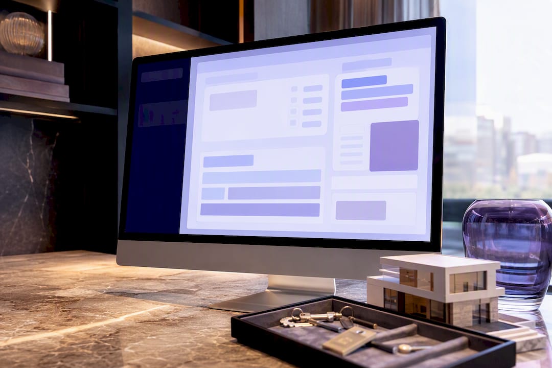 Automated real estate operations workspace