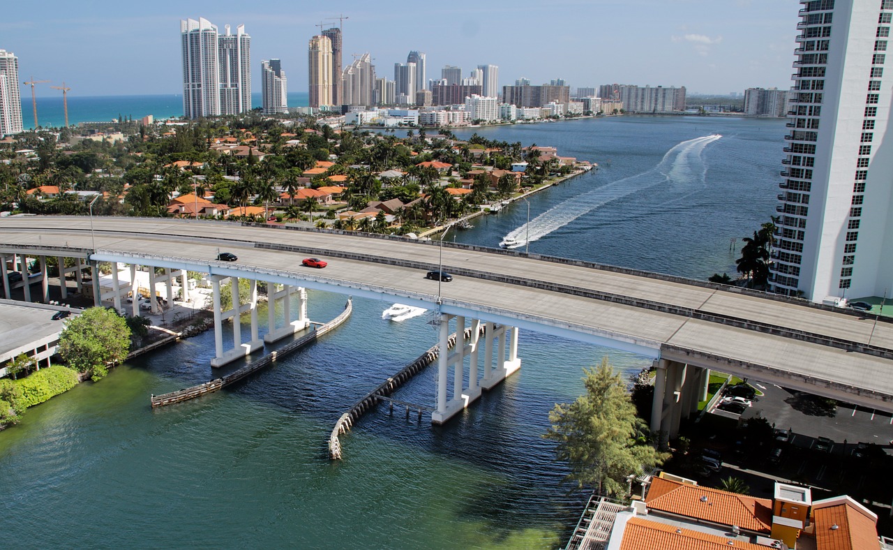 miami beach, ocean, bridge, sea, architecture, water, florida, miami, beach, destination, america, tropical, tourism, florida, nature, florida, miami, miami, miami, miami, miami